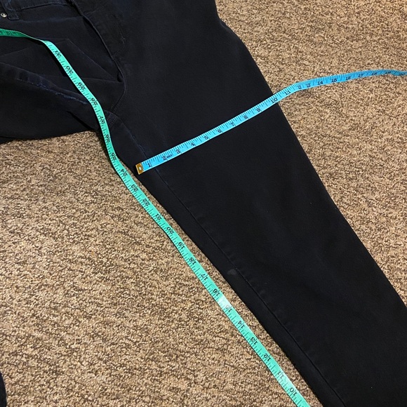 Gloria Vanderbilt Amanda Black Denim Jeans Size 8 - Picture 11 of 15